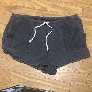 Aerie Heather Gray Lounge Shorts